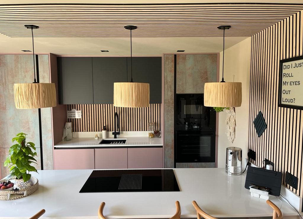 akupanel classic oak-black ceiling woodupp