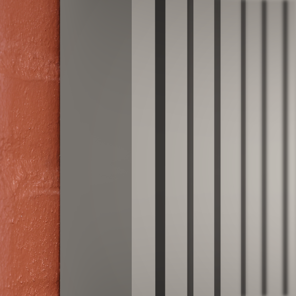 Eind lamellen (240 cm)