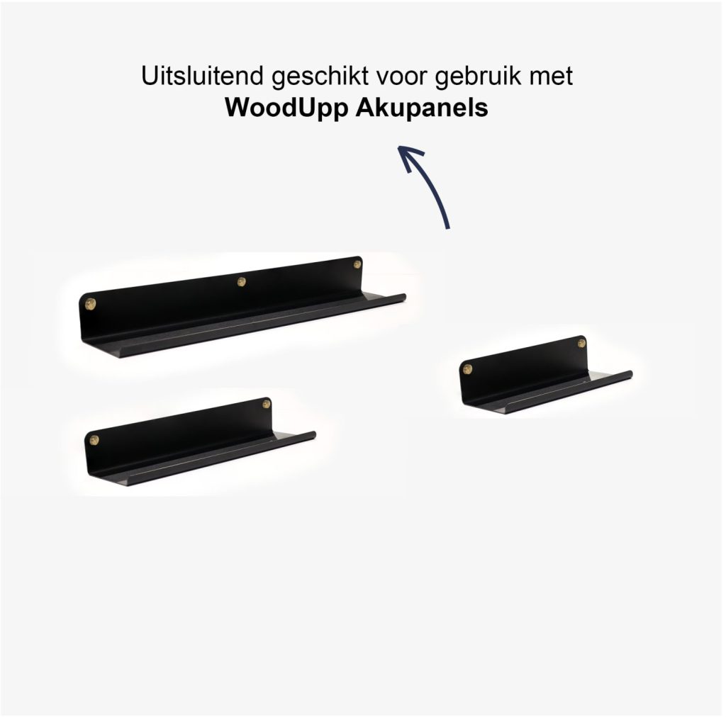 Afbeelding 6 van 9 in Wandplank breed galerij